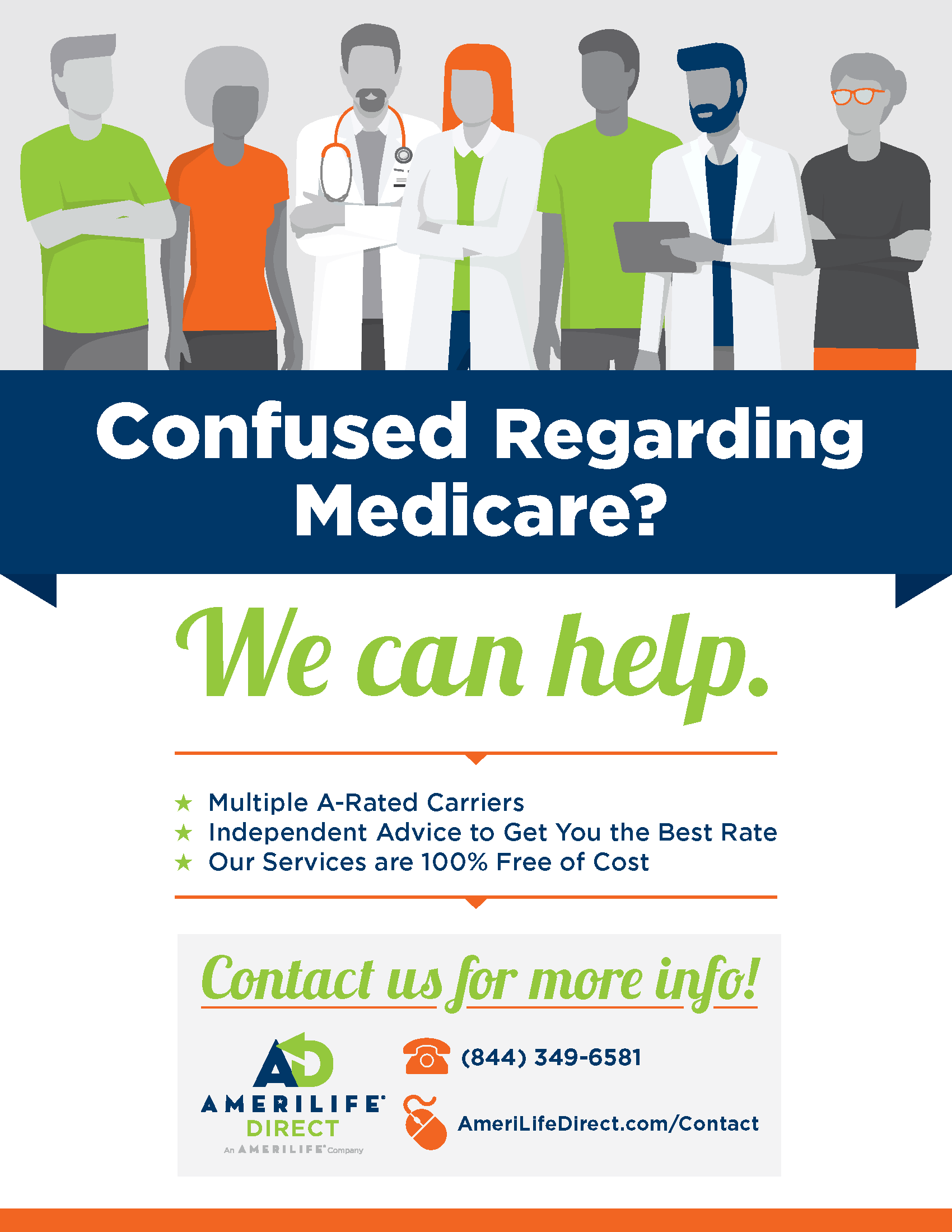 Confused Regarding Medicare? We can help.